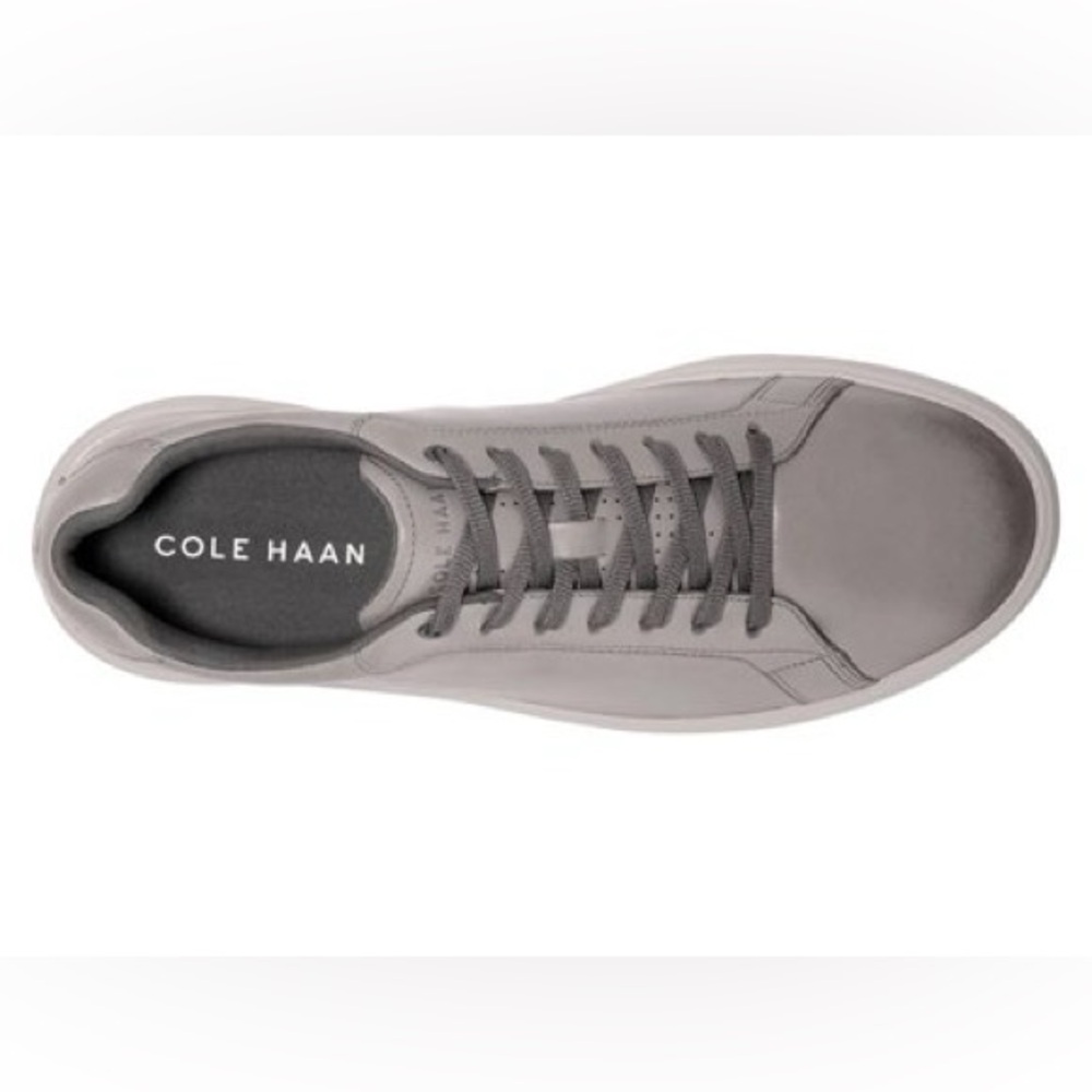 Cole Haan Grand Crosscourt Daily Gray Leather Sneakers Sz 7.5 Men’s BNWOB - Picture 6 of 12